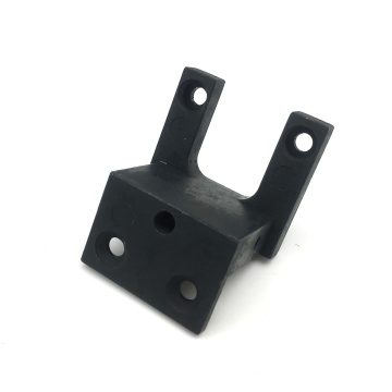 Customized  aluminum alloy die casting bracket with black coating